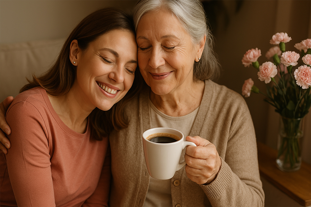 café para o Dia das Mães