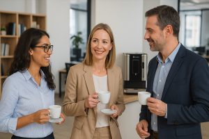 máquina de café para escritório