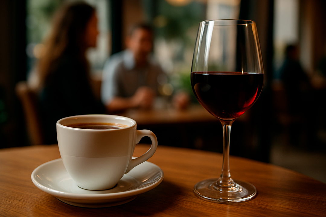 café e vinho